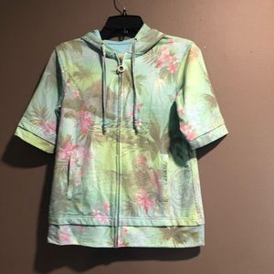 Green Tea Ladies Hoodie, Small